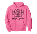 Yoga Squad Spiritual Meditation Lotus Hoodie - Fun Novelty Design Unisex - T-Shirt, Sweatshirt, Hoodie