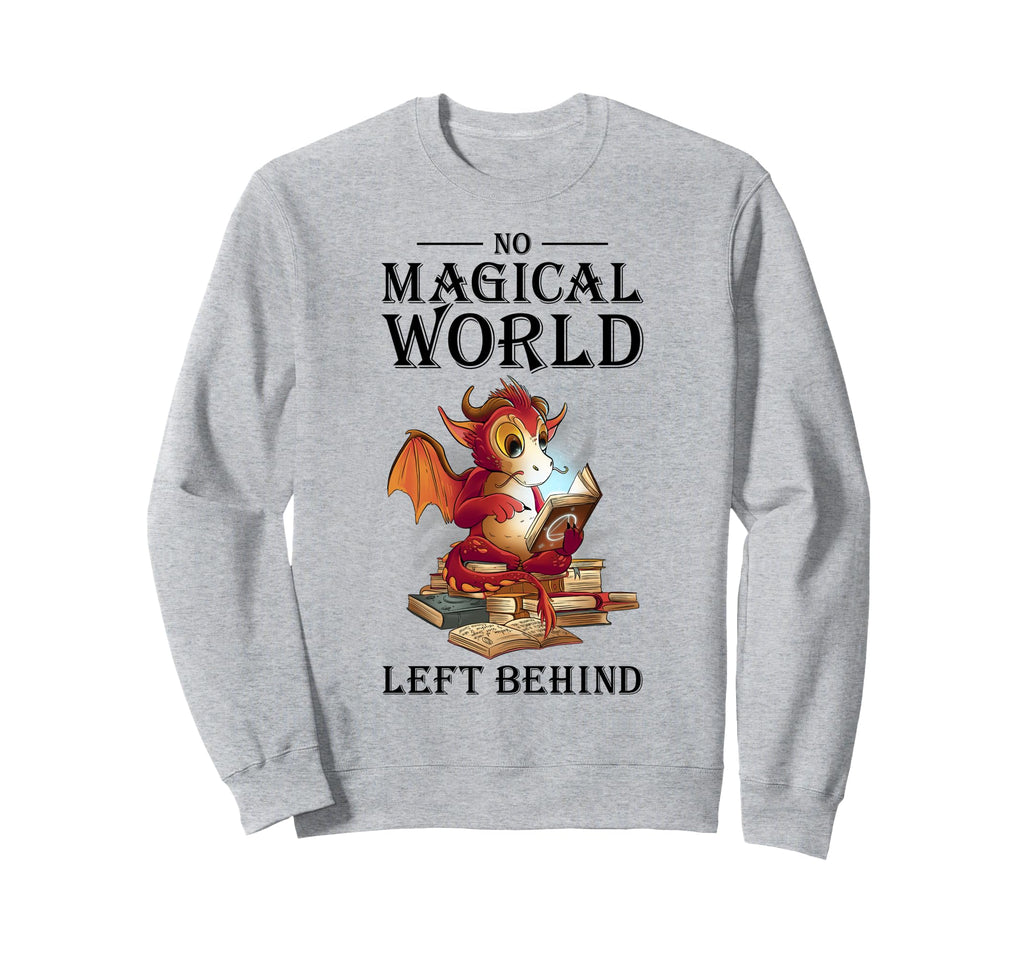 Reading Dragon Booktok Book Sweatshirt - Casual Everyday Wear for Adults - T-Shirt, Sweatshirt, Hoodie