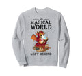 Reading Dragon Booktok Book Sweatshirt - Casual Everyday Wear for Adults - T-Shirt, Sweatshirt, Hoodie