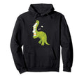 Reading Dinosaur Literature Read Books Hoodie - Graphic Print Men Women - T-Shirt, Sweatshirt, Hoodie