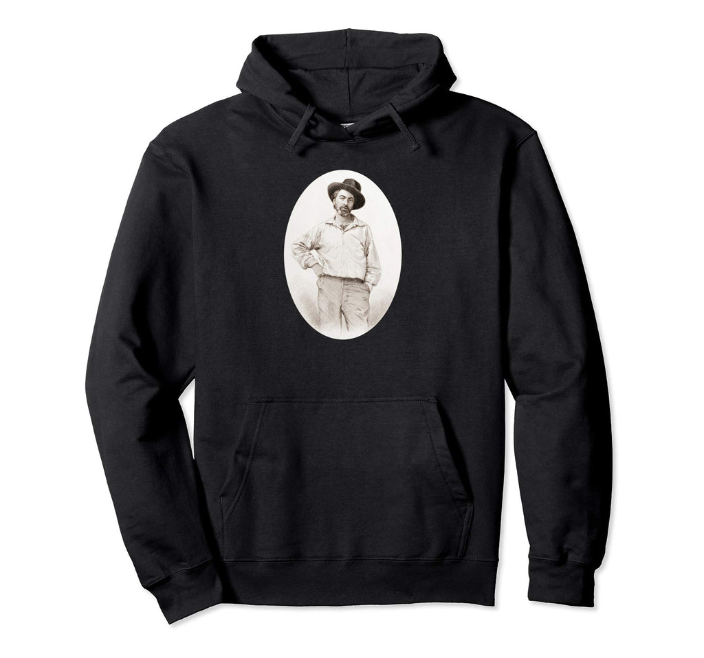 Walt Whitman Fan Poetry Reader Gift Poem Hoodie - Streetwear Style Unisex - T-Shirt, Sweatshirt, Hoodie