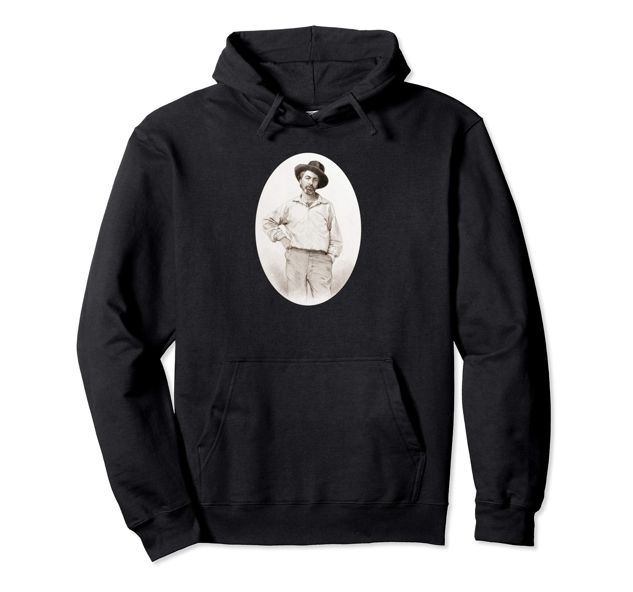 Walt Whitman Fan Poetry Reader Gift Poem Hoodie - Streetwear Style Unisex - T-Shirt, Sweatshirt, Hoodie