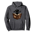 Reading Because Murder Is Wrong Hoodie - Novelty Apparel for Adults - T-Shirt, Sweatshirt, Hoodie