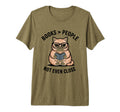 Books People Not Even Close Librarian T-Shirt - Unique Graphic Unisex - T-Shirt, Sweatshirt, Hoodie