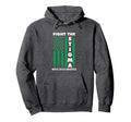 Fight Stigma Mental Health Awareness Hoodie - Graphic Print Men Women - T-Shirt, Sweatshirt, Hoodie