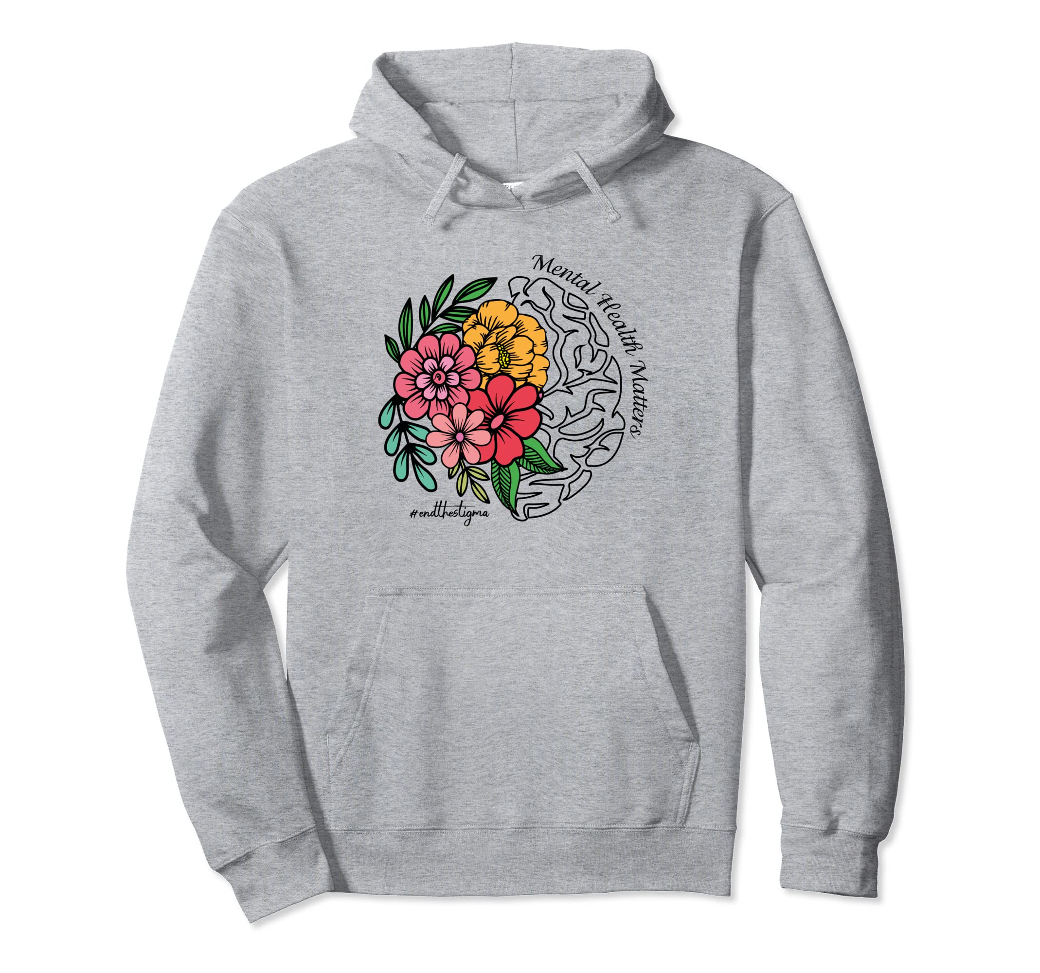 Mental Health Matters Mental Awareness Hoodie - Novelty Apparel for Adults - T-Shirt, Sweatshirt, Hoodie