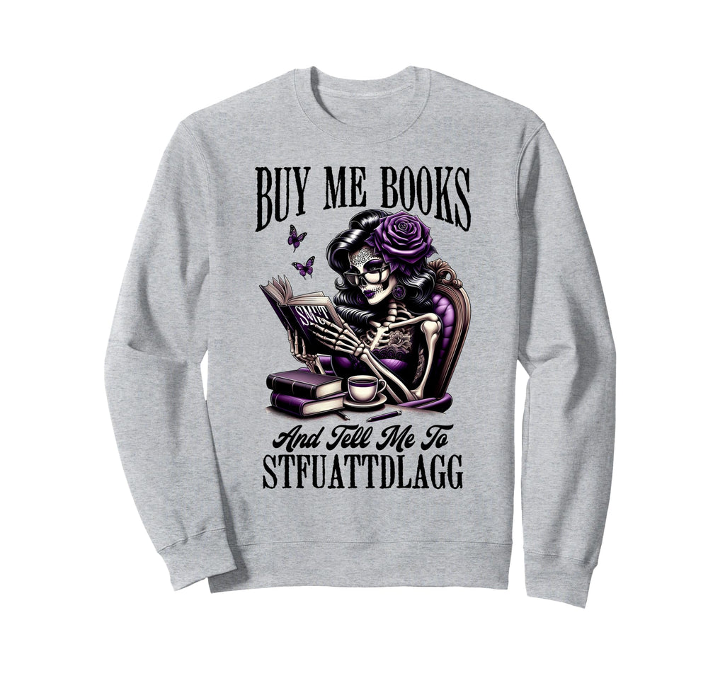 Smut Reader Spicy Book Romance Buy Sweatshirt - Minimalist Print Men Women - T-Shirt, Sweatshirt, Hoodie