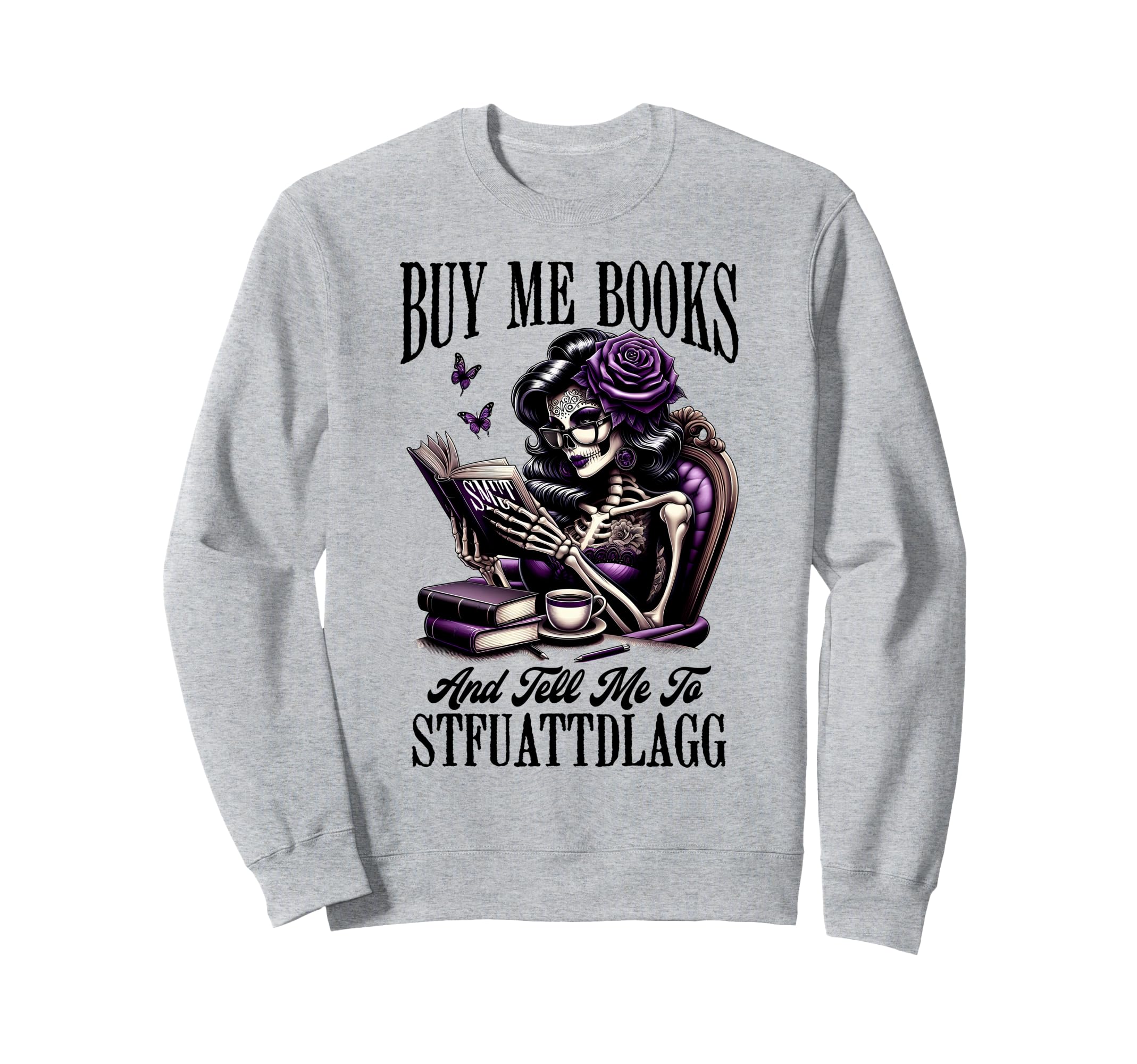 Smut Reader Spicy Book Romance Buy Sweatshirt - Minimalist Print Men Women - T-Shirt, Sweatshirt, Hoodie