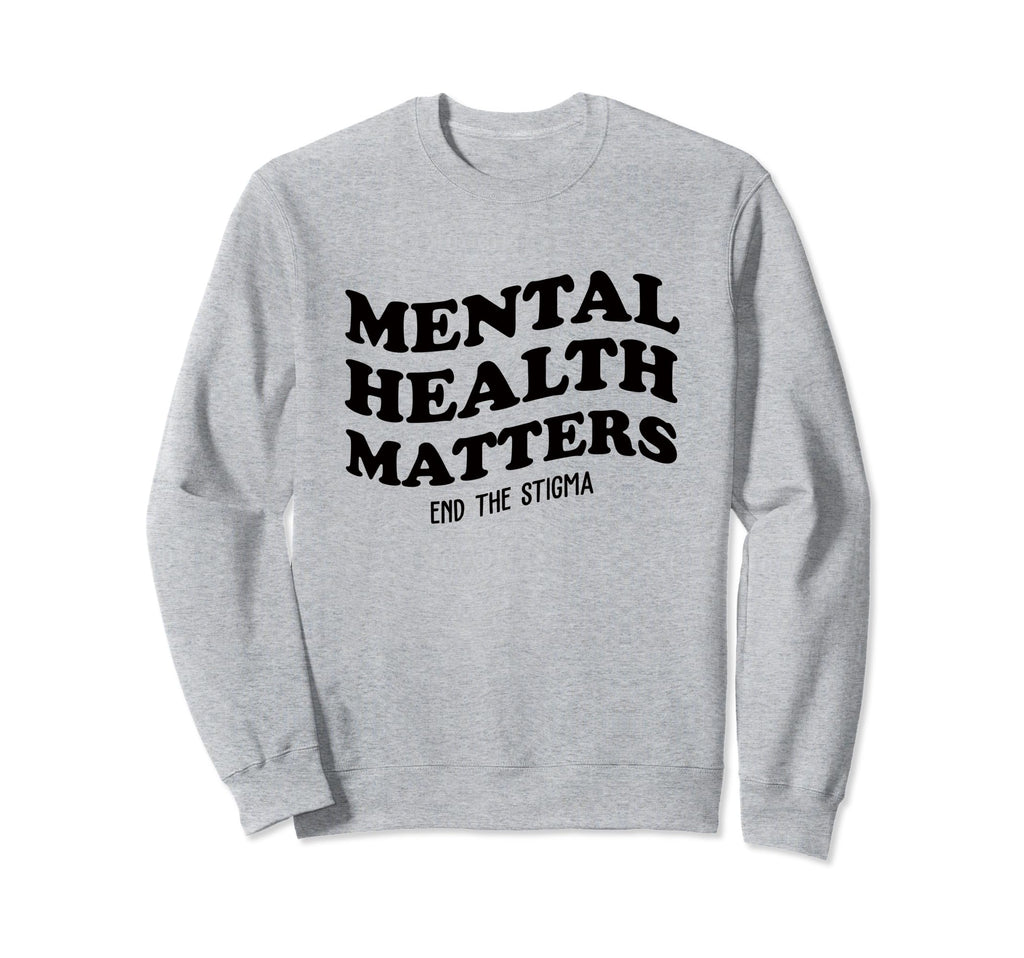 Mental Health Awareness Matters Sweatshirt - Custom Art Print for Adults - T-Shirt, Sweatshirt, Hoodie