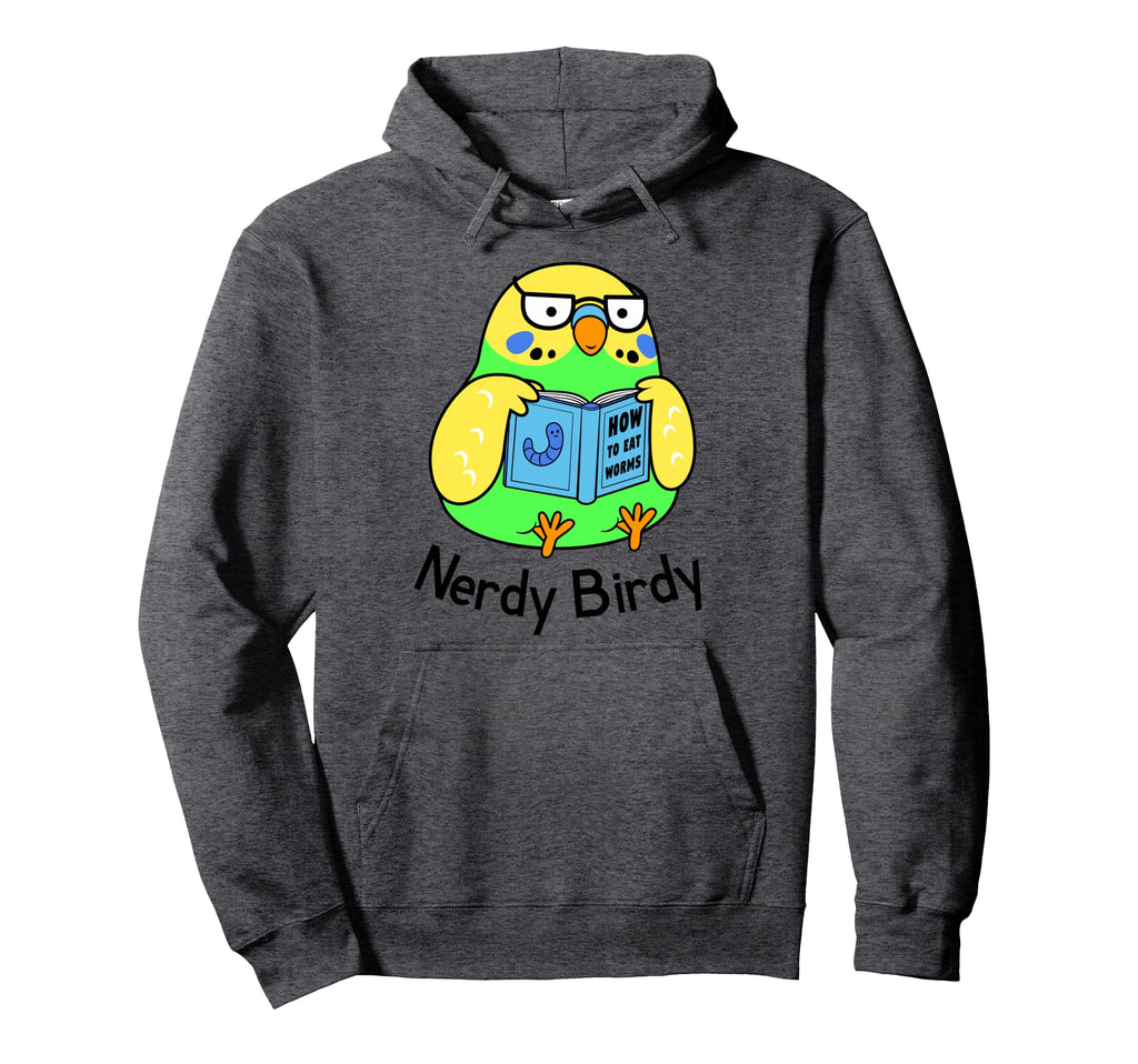 Stickeroonie Nerdy Birdy Bibliophile Hoodie - Streetwear Style Unisex - T-Shirt, Sweatshirt, Hoodie