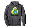 Stickeroonie Nerdy Birdy Bibliophile Hoodie - Streetwear Style Unisex - T-Shirt, Sweatshirt, Hoodie