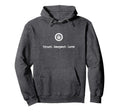 Trust Respect Love Hoodie - Novelty Apparel Unisex - T-Shirt, Sweatshirt, Hoodie