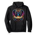 Bookworm Dragon Reading Book Lover Hoodie - Minimalist Print Unisex - T-Shirt, Sweatshirt, Hoodie