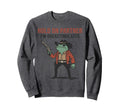 Hold Partner Im Overstimulated Sweatshirt - Aesthetic Graphic for Adults - T-Shirt, Sweatshirt, Hoodie