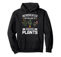Introverted But Willing To Discuss Plants Hoodie - Trendy Graphic Unisex - T-Shirt, Sweatshirt, Hoodie