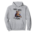 Books Coffee And Owls I Love My Hoodie - Streetwear Style Men Women - T-Shirt, Sweatshirt, Hoodie