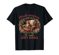 Officially Staying Home To Read Spicy T-Shirt - Novelty Apparel Unisex - T-Shirt, Sweatshirt, Hoodie