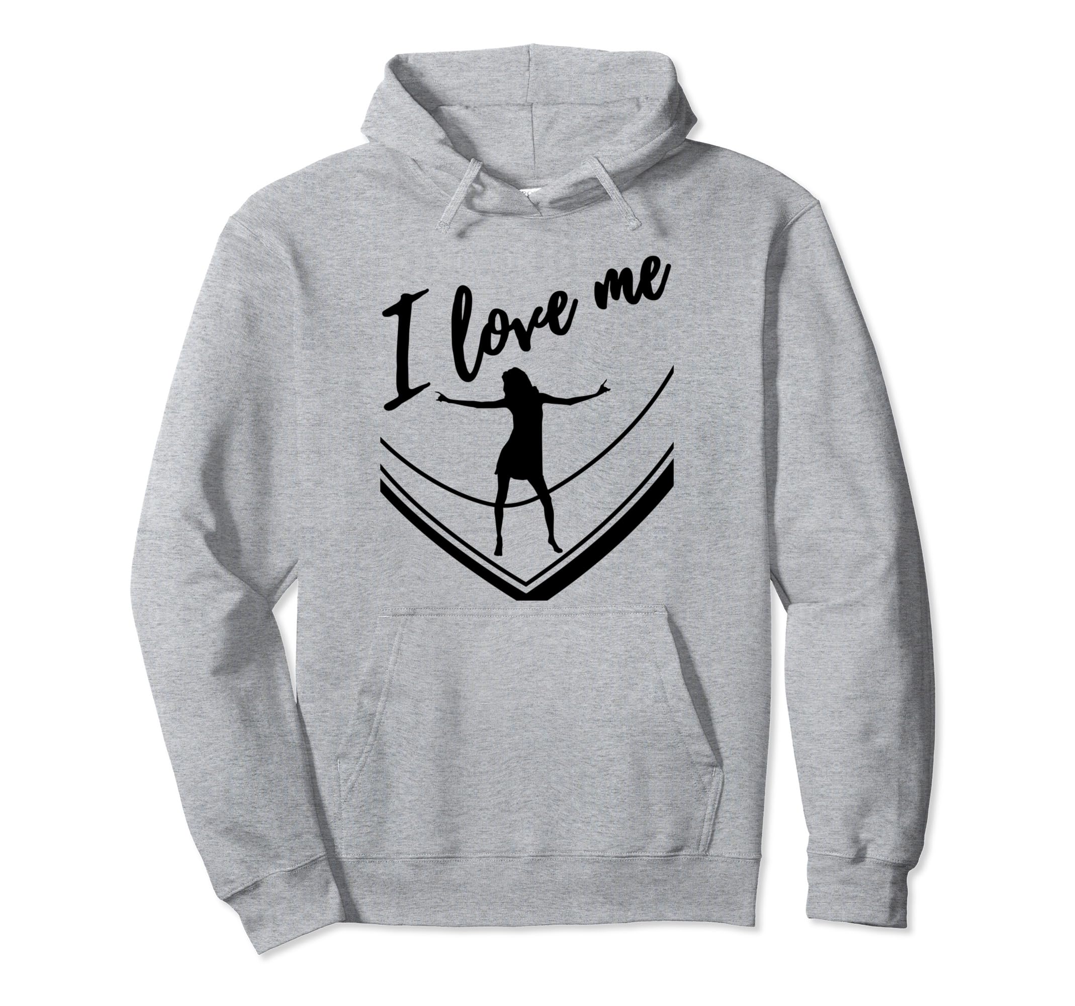 I Love Me Selfcare Simple Unique Black Hoodie - Custom Art Print for Adults - T-Shirt, Sweatshirt, Hoodie