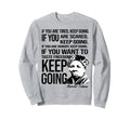 Tubman Keep Going Black History Sweatshirt - Minimalist Print for Adults - T-Shirt, Sweatshirt, Hoodie