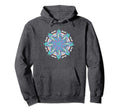 Dragons Books Mandala Artistic Fire Beast Hoodie - Trendy Graphic Unisex - T-Shirt, Sweatshirt, Hoodie