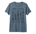 Writer Author Novelist Fountain Pen T-Shirt - Minimalist Print for Adults - T-Shirt, Sweatshirt, Hoodie