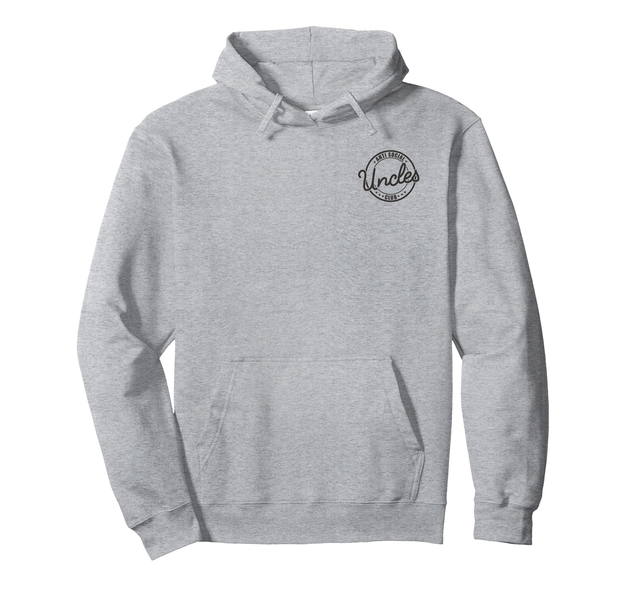 Anti Social Uncles Club Funny Introvert Hoodie - Fun Novelty Design Unisex - T-Shirt, Sweatshirt, Hoodie