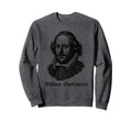 William Shakespeare Theater Poetry Sweatshirt - Minimalist Print Men Women - T-Shirt, Sweatshirt, Hoodie