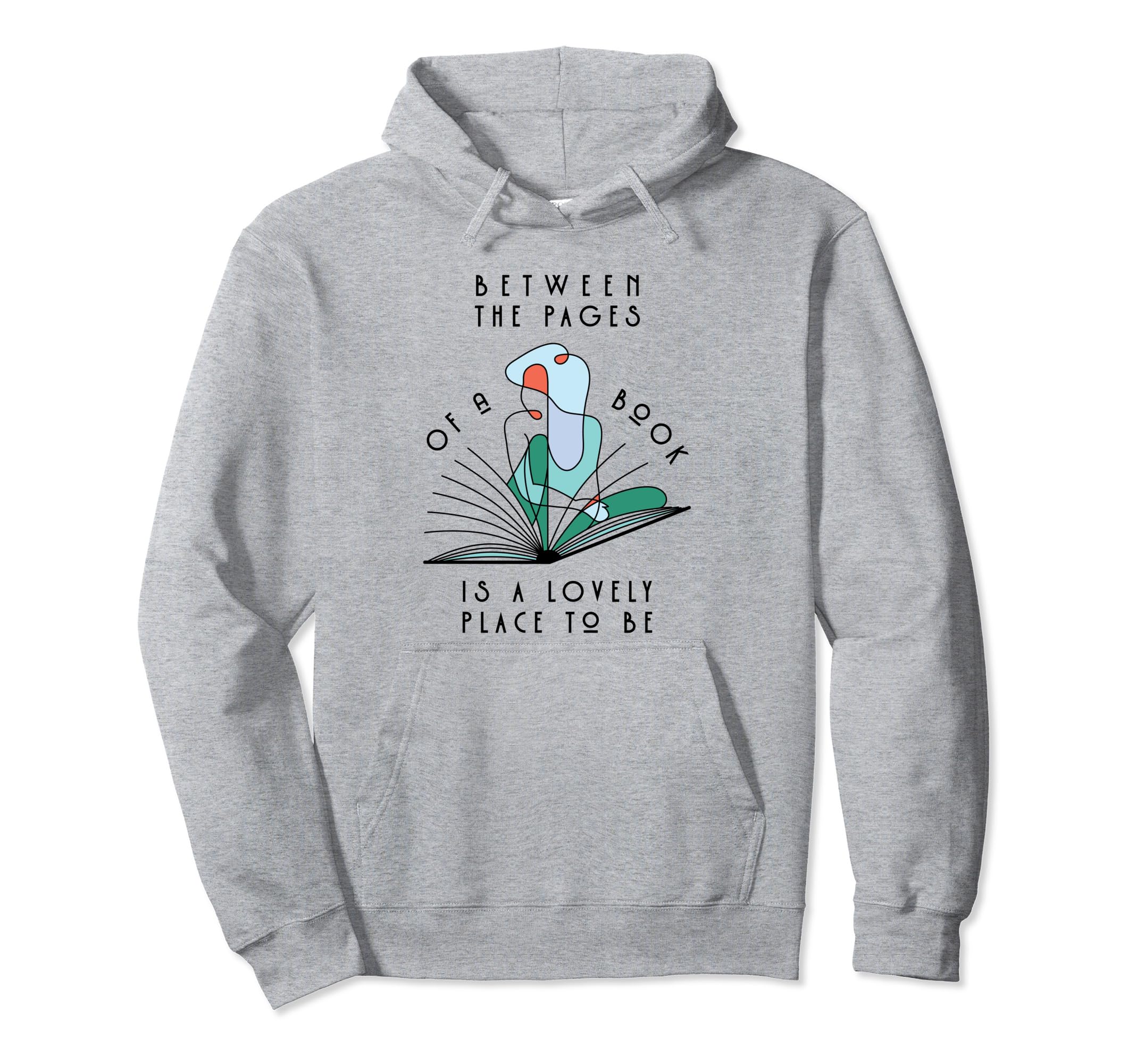Between Pages Library Reading Just One More Hoodie - Unique Graphic Unisex - T-Shirt, Sweatshirt, Hoodie