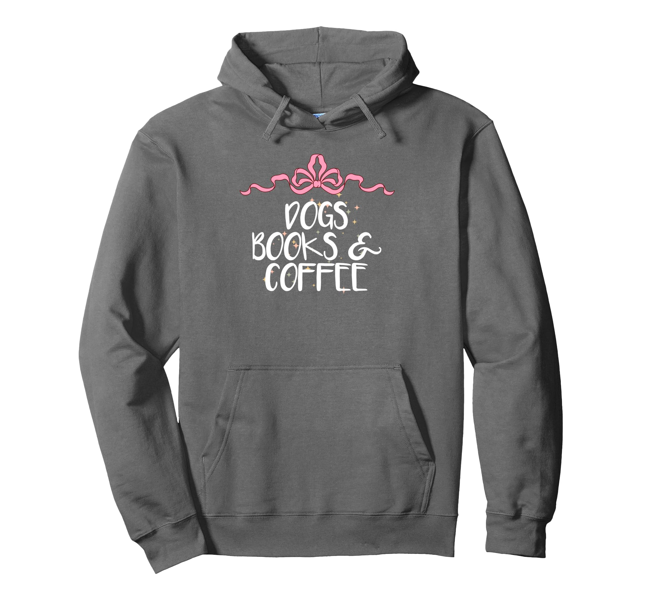 Funny Dogs Books Coffee Coquette Art Hoodie - Streetwear Style Men Women - T-Shirt, Sweatshirt, Hoodie