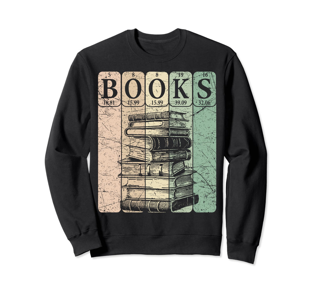 Book Reader Periodic Table Elements Sweatshirt - Trendy Graphic Unisex - T-Shirt, Sweatshirt, Hoodie