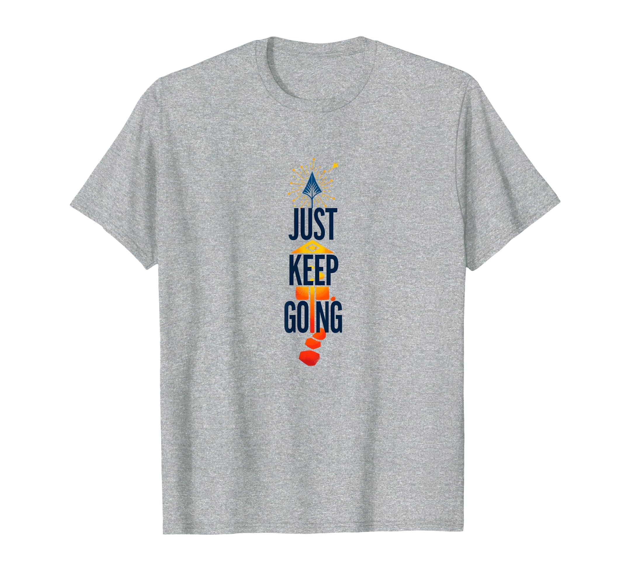 Just Keep Going Inspirational Arrow T-Shirt - Trendy Graphic Unisex - T-Shirt, Sweatshirt, Hoodie