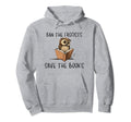 Ban Fascists Save Books Owl Reader Hoodie - Trendy Graphic for Adults - T-Shirt, Sweatshirt, Hoodie