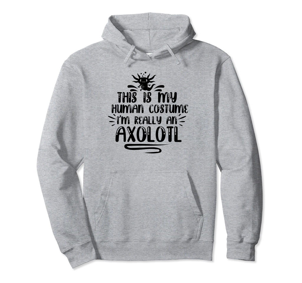 Axolotl Bookshelf Readsolotl Bookish Hoodie - Trendy Graphic Unisex - T-Shirt, Sweatshirt, Hoodie