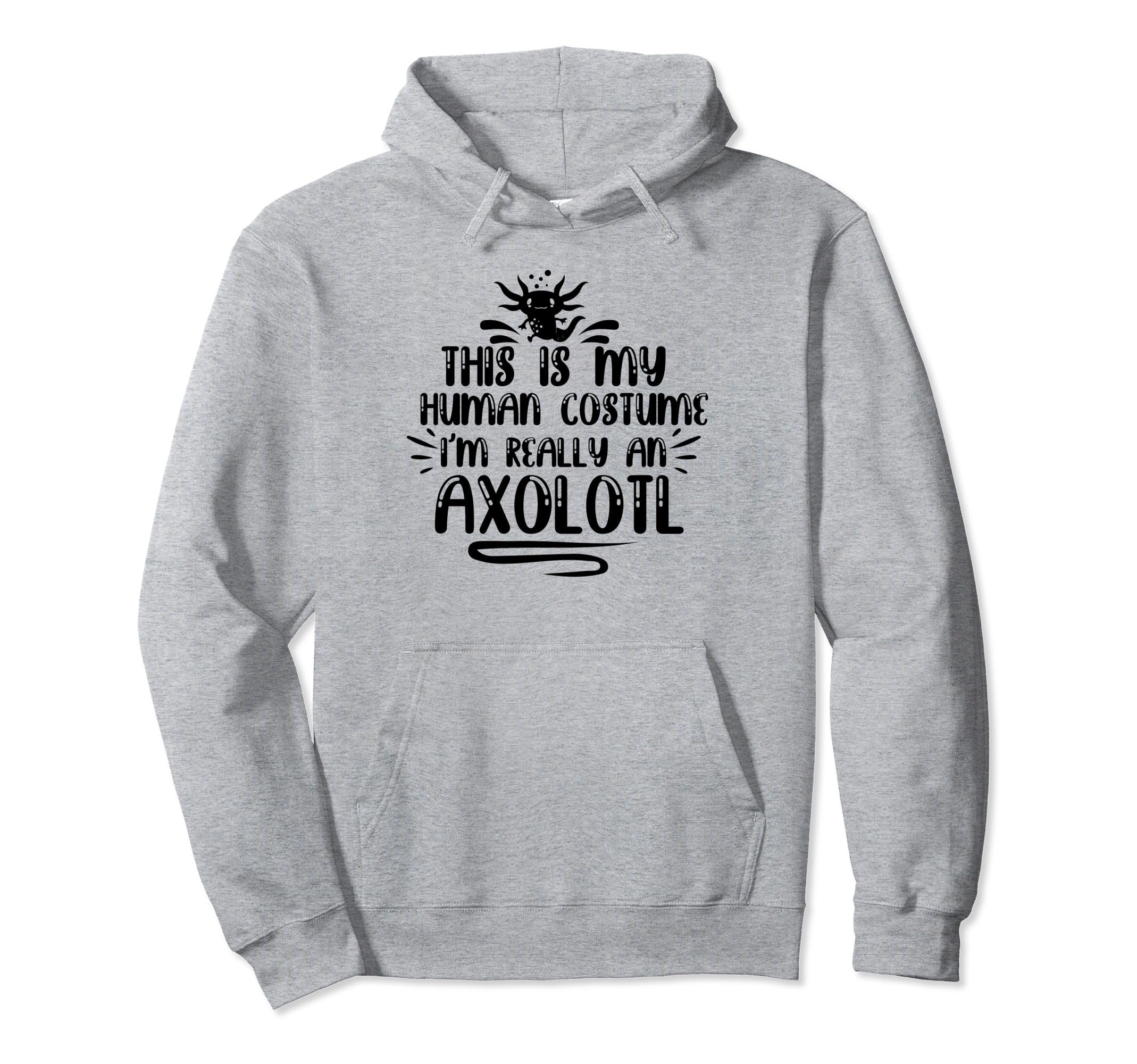Axolotl Bookshelf Readsolotl Bookish Hoodie - Trendy Graphic Unisex - T-Shirt, Sweatshirt, Hoodie