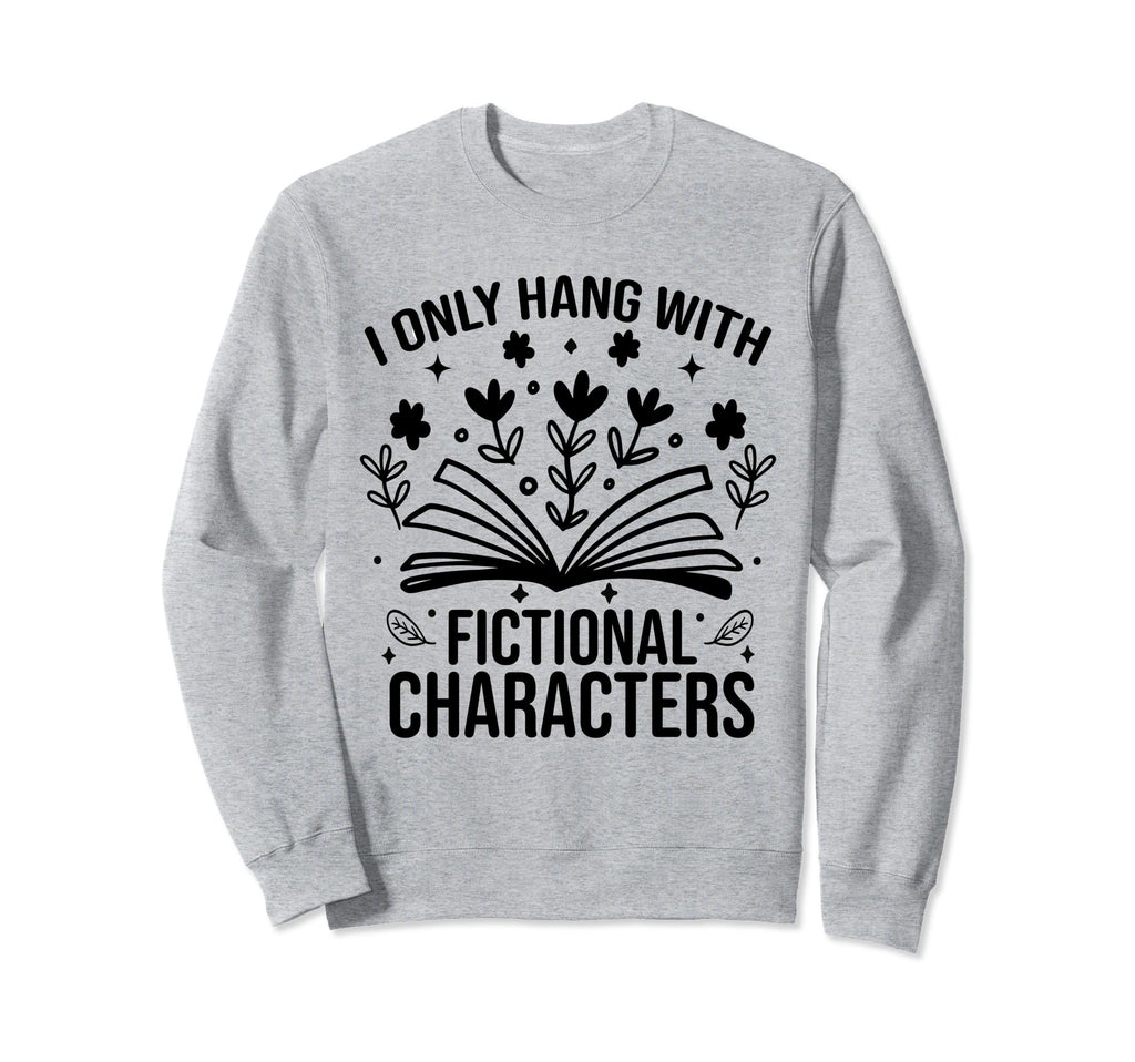 Funny Introvert And Book Lover Sweatshirt - Casual Everyday Wear Unisex - T-Shirt, Sweatshirt, Hoodie