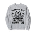 Funny Introvert And Book Lover Sweatshirt - Casual Everyday Wear Unisex - T-Shirt, Sweatshirt, Hoodie