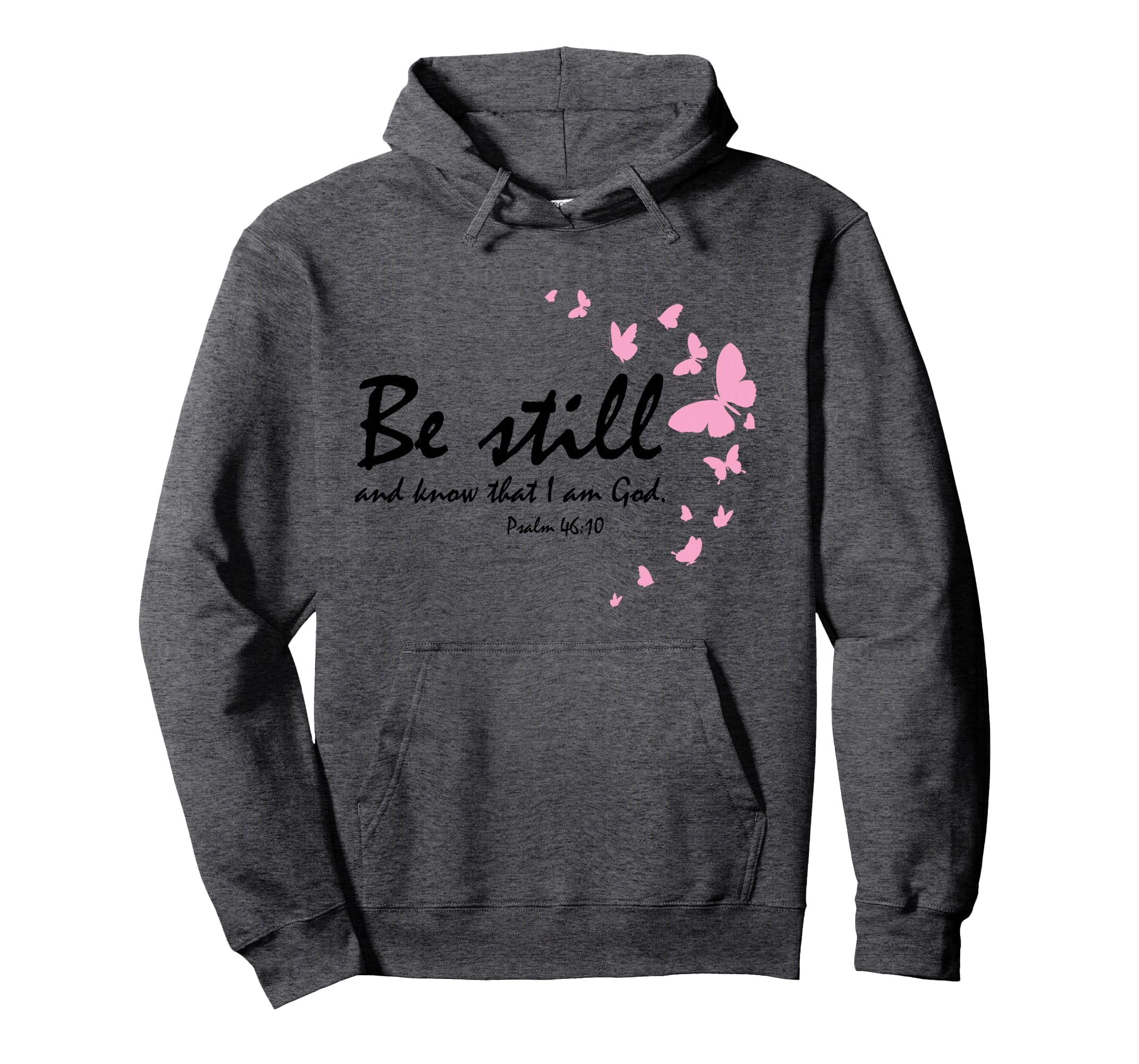 Christian Religious Butterflies Bible Hoodie - Minimalist Print Unisex - T-Shirt, Sweatshirt, Hoodie