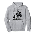 Don Quixote Cubist Drawing Hoodie - Aesthetic Graphic Unisex - T-Shirt, Sweatshirt, Hoodie