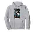 Reader Tarot Card Bookworm Books Lover Hoodie - Unique Graphic Unisex - T-Shirt, Sweatshirt, Hoodie