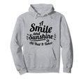 Choose Happiness Positive Vibes Hoodie - Fun Novelty Design for Adults - T-Shirt, Sweatshirt, Hoodie