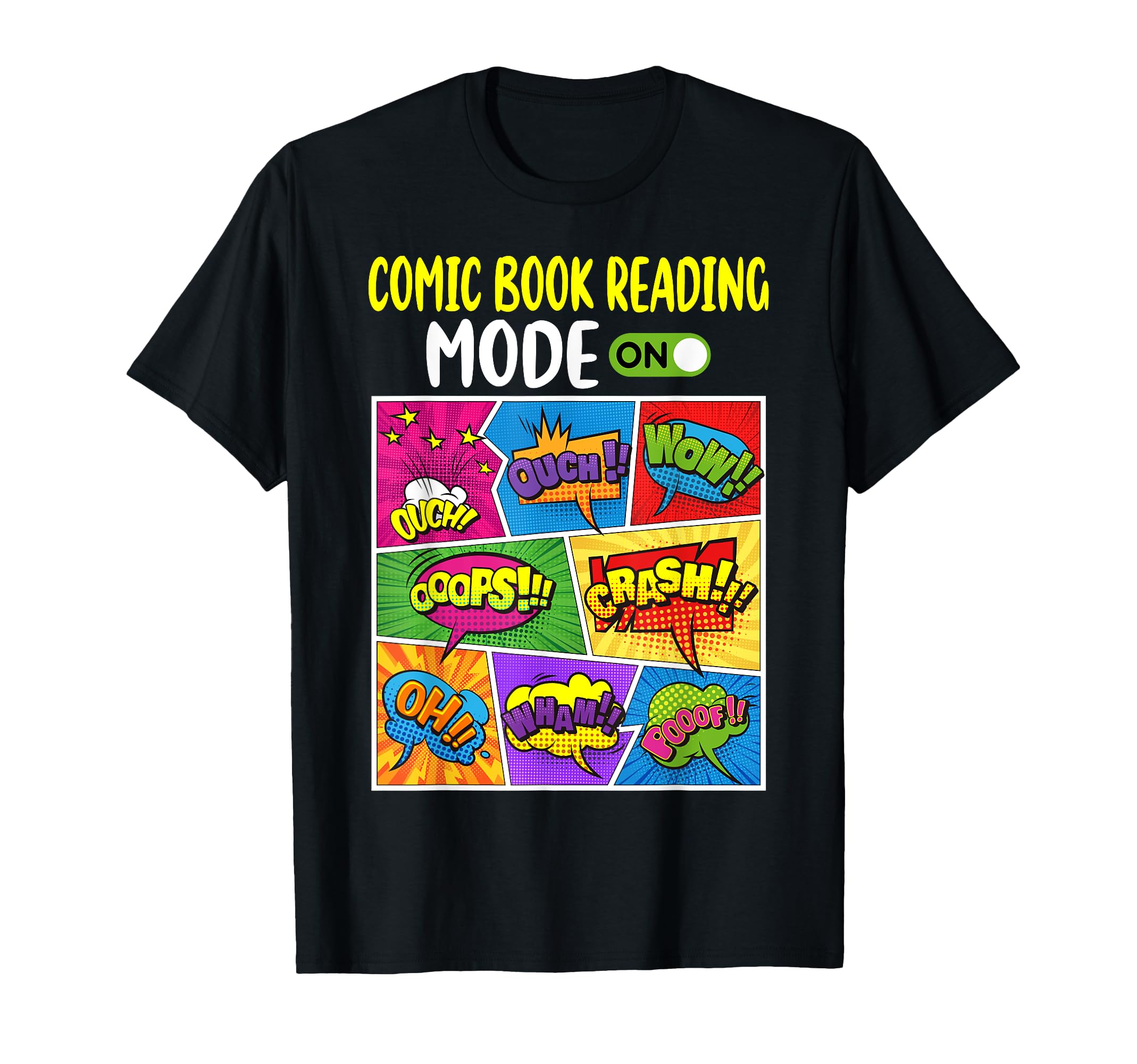 Comic Book Reading Collector Nerd Fan T-Shirt - Unique Graphic Unisex - T-Shirt, Sweatshirt, Hoodie