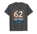 62 And Living Plot Twist Birthday Gift T-Shirt - Graphic Print for Adults - T-Shirt, Sweatshirt, Hoodie