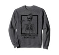 Overstimulated Moms Club Skeleton Sweatshirt - Unique Graphic for Adults - T-Shirt, Sweatshirt, Hoodie