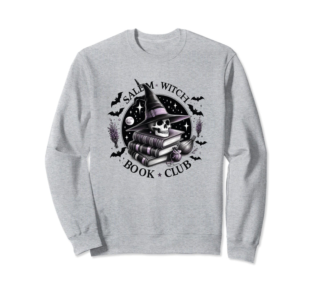 Salem Witch Book Club Mythic Sweatshirt - Minimalist Print Men Women - T-Shirt, Sweatshirt, Hoodie