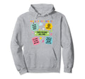 Mental Health Reminders Note To Self Hoodie - Custom Art Print Men Women - T-Shirt, Sweatshirt, Hoodie