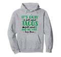 Tacos Fall Apart Depression Mental Health Hoodie - Graphic Print Men Women - T-Shirt, Sweatshirt, Hoodie