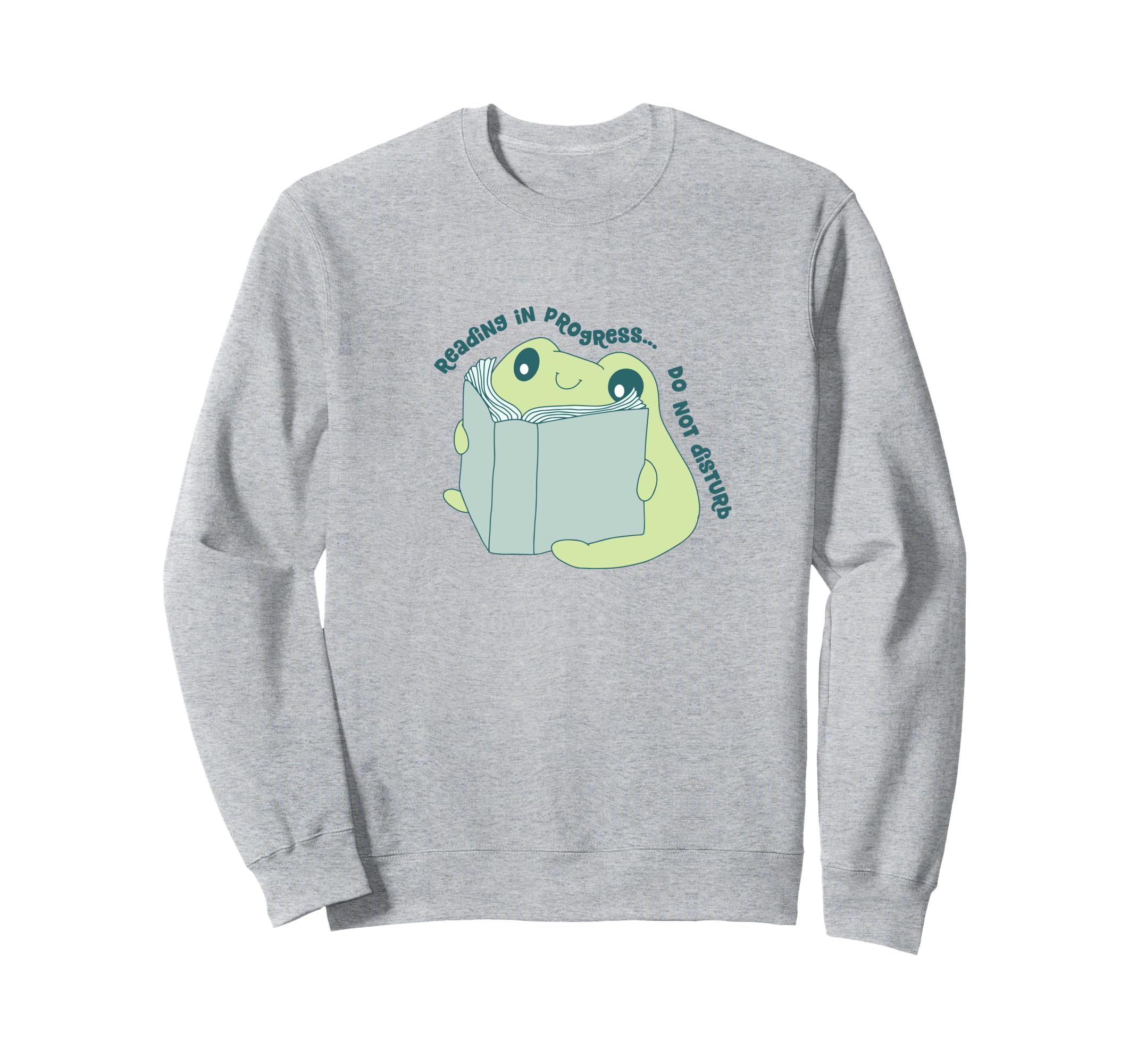 Frog Bookworm Fantasy Mystery Books Sweatshirt - Fun Novelty Design Unisex - T-Shirt, Sweatshirt, Hoodie
