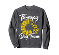 Therapy Dog Team Group Dog Handler Sweatshirt - Aesthetic Graphic Unisex - T-Shirt, Sweatshirt, Hoodie