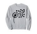 Flower Books Library Book Reading Sweatshirt - Aesthetic Graphic Unisex - T-Shirt, Sweatshirt, Hoodie