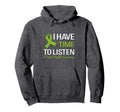 I Have Time To Listen Groovy Mental Hoodie - Novelty Apparel Men Women - T-Shirt, Sweatshirt, Hoodie